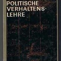 Buch Politische Verhaltens-Lehre