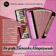 7"Das Akkordeonduo Heinz und Günther · Die fröhliche Harmonika (RAR 1963)