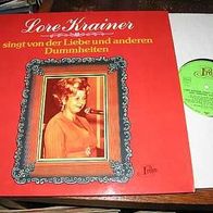 Lore Krainer singt von der Liebe und anderen Dummheiten - ´76 Lp - mint !!