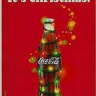 It´s Christmas : Neuwertige Werbepostkarte COCA COLA