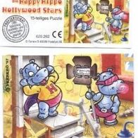 Ü - Ei Puzzel Happy Hippo Hollywoodstars mit BPZ