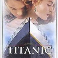 Leonardo diCaprio * * Titanic * * C.Z. Jones * * Schiffs-Drama * * 188 Min. * * VHS
