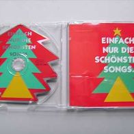 Weihnachts-CD in Tannenbaumform