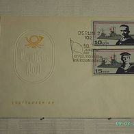 DDR, MNr.1308,1309 FDC 1