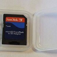 SanDisk microSD/ TransFlash to SD Adapter, ohne Speicher