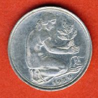 BRD 50 Pfennig 1989 G