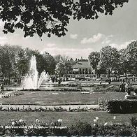 alte AK Bad Dürrheim Kurpark 1962