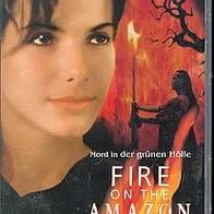 SANDRA Bullock * * FIRE on the AMAZON * * VHS