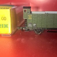 Spur N - minitrix 3203 offener Viehtransportwagen Epoche I K. Bay. Sts.B.