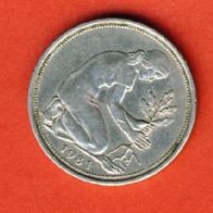 BRD 50 Pfennig 1981 G