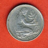 BRD 50 Pfennig 1975 F