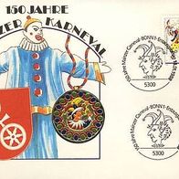 Numisbrief 150 Jahre Mainzer Karnerval