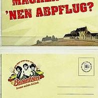 Reklame-Postkarte mit Berentzen-Werbung Haselünne Lkr. Emsland