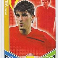 David Villa - Spanien - Match Attax World Stars - Barca