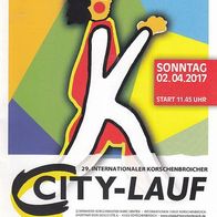 City – Lauf Korschenbroich Sonntag 02.04.2017