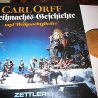 C. Orff - Die Weihnachtsgeschichte + Lieder - Foc Lp - mint !