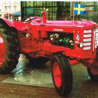 Traktor Volvo Oldtimer - Schmuckblatt 16.1