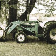 Traktor Fordson Oldtimer - Schmuckblatt 18.1