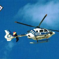 Polizeifahrzeug Hubschrauber Policia - Schmuckblatt 33.1
