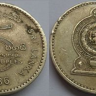 Sri Lanka 5 Rupees 1986 ## Kof5