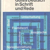 Professor Dr. Lutz Mackensen – Gutes Deutsch in Schrift und Rede Bertelsmann gebunden