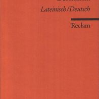 Tacitus – Germania Lateinisch/ Deutsch – Reclam Heft