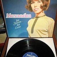 Alexandra - ihre Stimme, ihre Lieder rare Club-LP - mint !