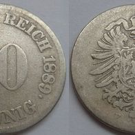 10 Pfennig 1889 (F) ## B9