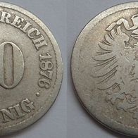 10 Pfennig 1876 (A) ## S3