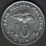 Malaysia 10 Sen 2006