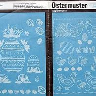 2098 Ostermuster Abplättmuster Verlag für die Frau, DDR A4