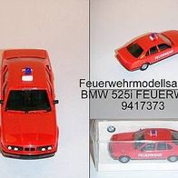 Herpa Werbemodell BMW 525i KdoW Feuerwehr, rot 9417373