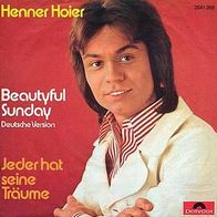 7"HOIER, Henner/ Rattles · Beautiful Sunday (CV RAR 1972)