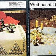 2107 Weihnachtsdecken Abplättmuster Verlag für die Frau A5
