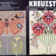 2204 Kreuzstich Minibilder, Verlag für die Frau, DDR