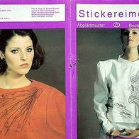 2231 Stickereimotive Abplättmuster, Verlag für die Frau