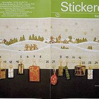 2250 Stickereien Weihnachten, Verlag für die Frau, DDR A5