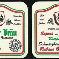 Bierdeckel Häffner Bräu Bad Rappenau Lkr Heilbronn BaWü