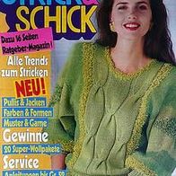 strick & schic 1990-08 Retro-Maschen Handarbeit