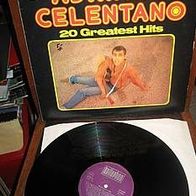 Adriano Celentano - 20 Greatest Hits- Bellaphon Lp - top !
