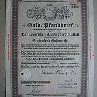 DEKO: 7% Hannoversche Landeskreditanst. 1.000 GM 1930