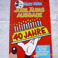 Micky Maus Jubiläumsausgabe 40 Jahre