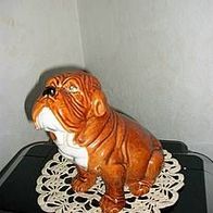 Porzellanhund, Bulldogge, 22 cm