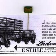 Alte Stille Landwirtschaft Anstecknadel :