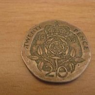 Großbritanien Twenty Pence 1983 England