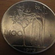 Italien 100 Lire 1975