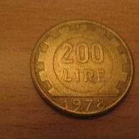 Italien 1 x 200 Lire 1978