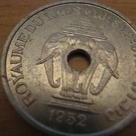 LAOS 20 Cents 1952