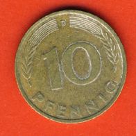 BRD 10 Pfennig 1982 D