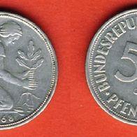 BRD 50 Pfennig 1968 G